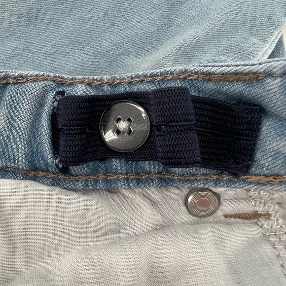 Wonder Nation Girl's Wide Leg Adjustable Ankle Strap Jeans Size 7 - Picture 5 of 5